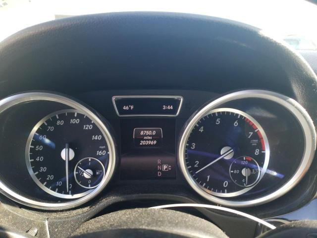 4JGDA5HB4FA578912 - 2015 MERCEDES-BENZ ML 350 4MATIC BLACK photo 9