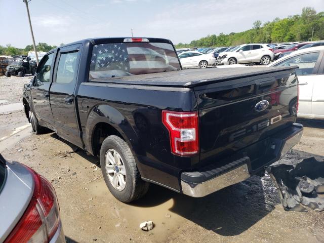 1FTEW1CB6LKD46540 - 2020 FORD F150 SUPERCREW BLACK photo 2