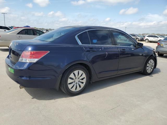 JHMCP26309C002332 - 2009 HONDA ACCORD LX BLUE photo 3