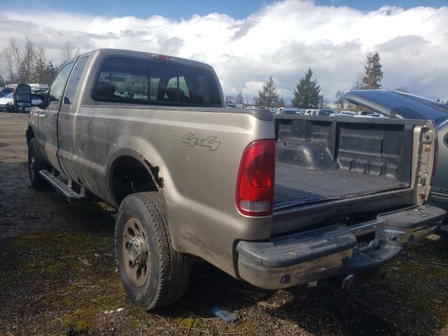 1FTWX31P86EA35030 - 2006 FORD F350 SRW SUPER DUTY TAN photo 2