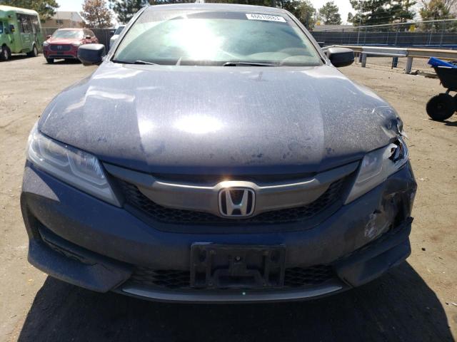 1HGCT1B84GA008962 - 2016 HONDA ACCORD EXL BLUE photo 5