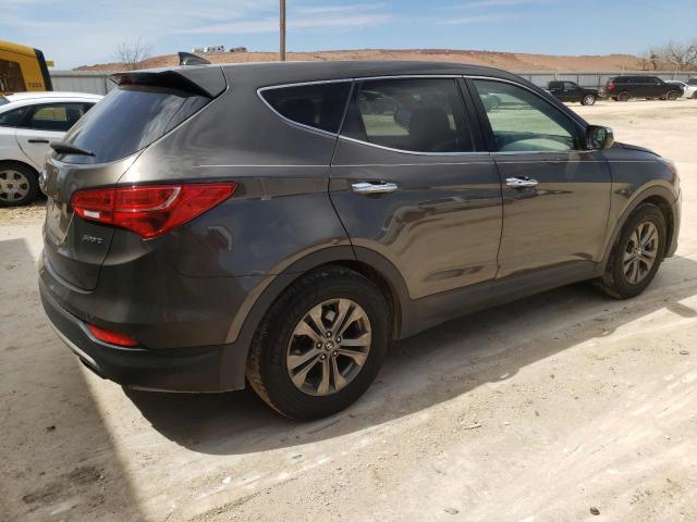 5XYZU3LB7DG105158 - 2013 HYUNDAI SANTA FE S GRAY photo 3