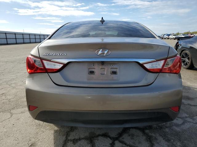 5NPEB4AC6EH926770 - 2014 HYUNDAI SONATA GLS GOLD photo 6