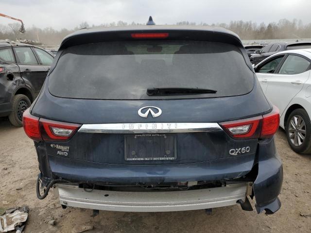 5N1DL0MMXKC560451 - 2019 INFINITI QX60 LUXE BLUE photo 6