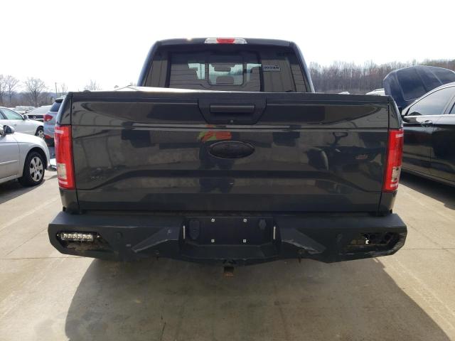 1FTEW1EF7GFB81922 - 2016 FORD F150 SUPERCREW GRAY photo 6