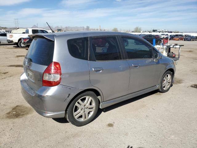 JHMGD38667S030758 - 2007 HONDA FIT S 灰色 照片 3