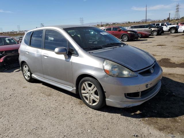 JHMGD38667S030758 - 2007 HONDA FIT S 灰色 照片 4
