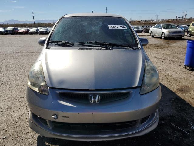 JHMGD38667S030758 - 2007 HONDA FIT S 灰色 照片 5