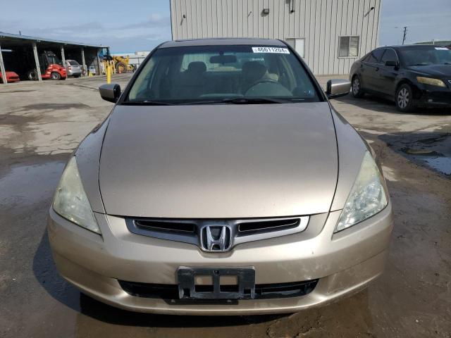 1HGCM56885A045654 - 2005 HONDA ACCORD EX TAN photo 5