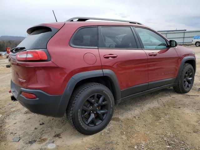 1C4PJMBSXGW124026 - 2016 JEEP CHEROKEE TRAILHAWK RED photo 3