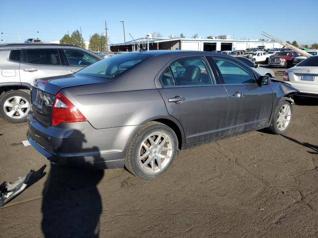 3FAHP0JA7CR217402 - 2012 FORD FUSION SEL GRAY photo 3