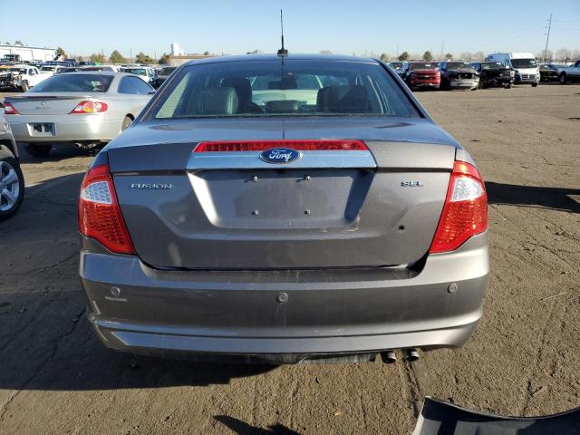 3FAHP0JA7CR217402 - 2012 FORD FUSION SEL GRAY photo 6