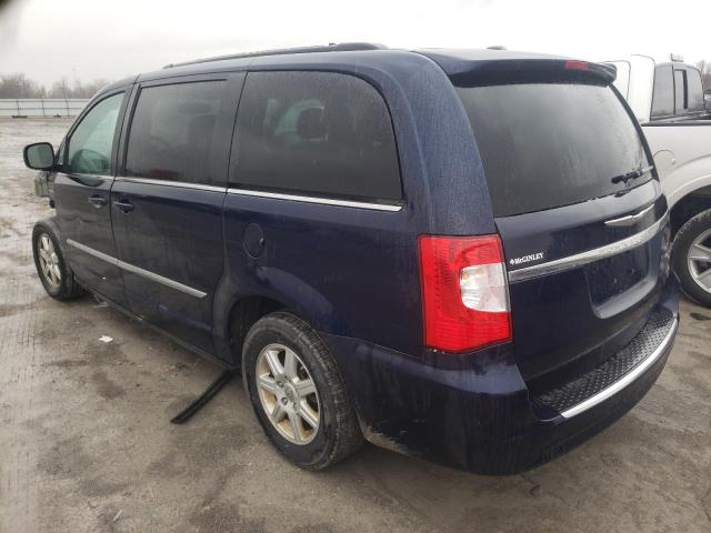 2C4RC1BG9CR340725 - 2012 CHRYSLER TOWN & COU TOURING BLUE photo 2