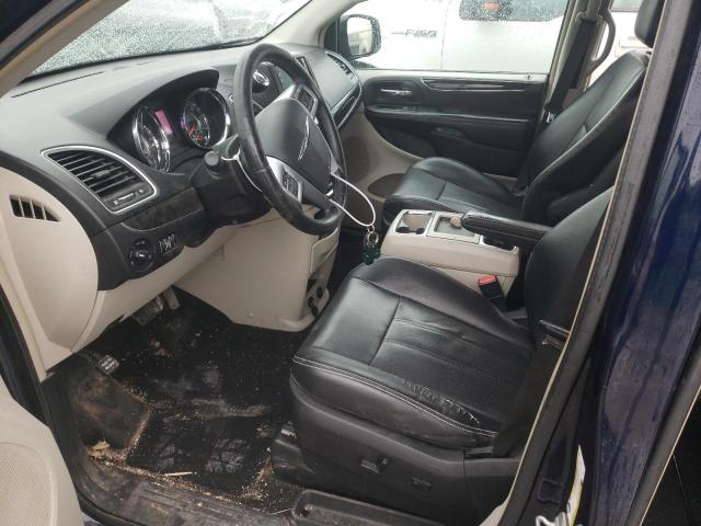 2C4RC1BG9CR340725 - 2012 CHRYSLER TOWN & COU TOURING BLUE photo 7