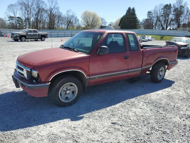 1GCCS19W0TK101066 - 1996 CHEVROLET S TRUCK S10 BURGUNDY photo 1