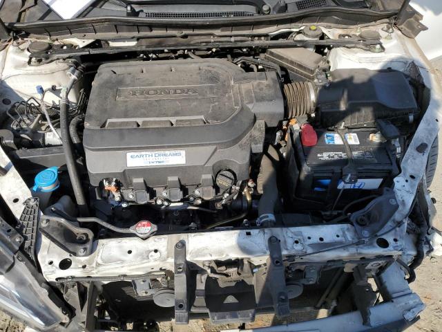 1HGCR3F04HA042657 - 2017 HONDA ACCORD EXL WHITE photo 11