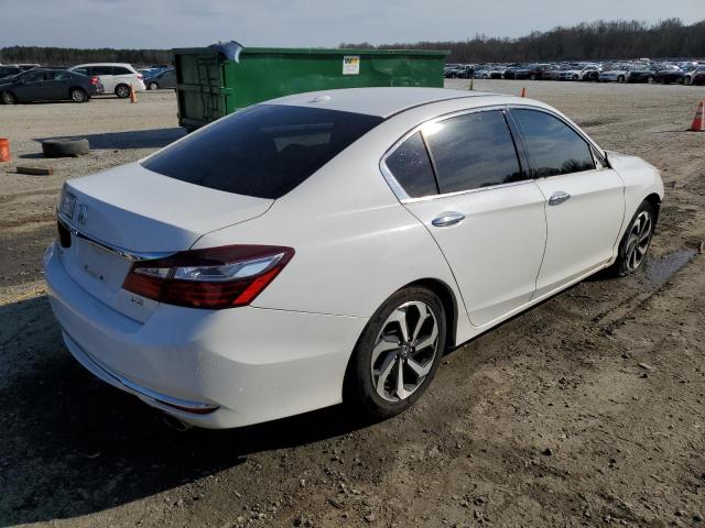 1HGCR3F04HA042657 - 2017 HONDA ACCORD EXL WHITE photo 3