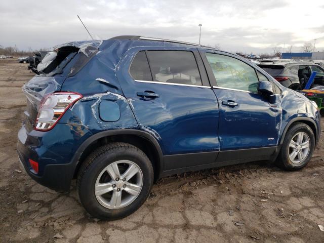 KL7CJLSB7LB334669 - 2020 CHEVROLET TRAX 1LT BLUE photo 3