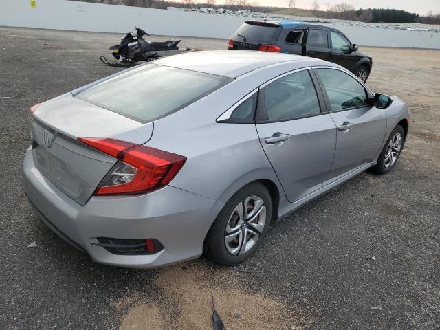 19XFC2F57HE056892 - 2017 HONDA CIVIC LX SILVER photo 3