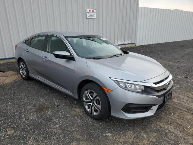 19XFC2F57HE056892 - 2017 HONDA CIVIC LX SILVER photo 4