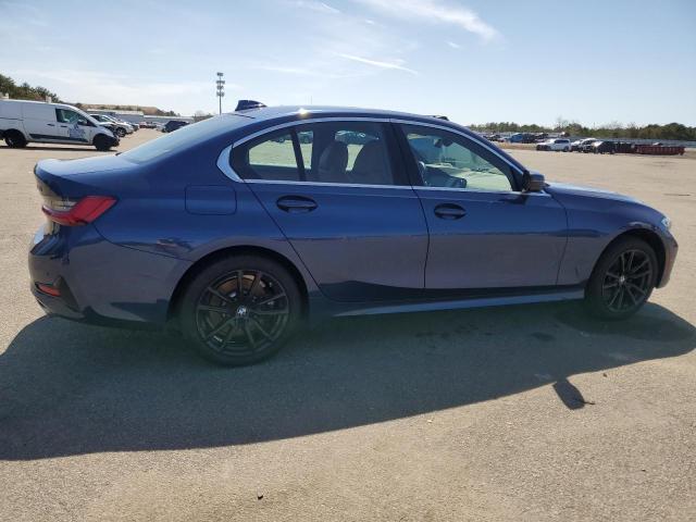 3MW5R7J00M8C15969 - 2021 BMW 330XI BLUE photo 3