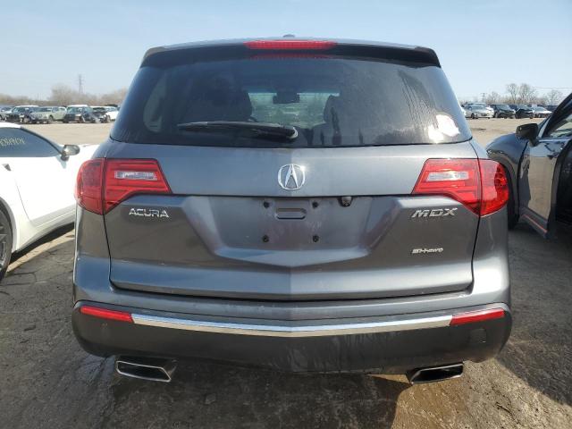 2HNYD2H23AH523108 - 2010 ACURA MDX GRAY photo 6