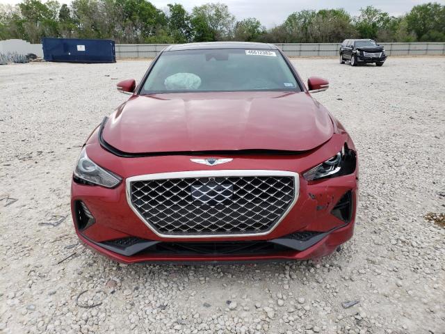 KMTG44LA1KU022651 - 2019 GENESIS G70 PRESTIGE RED photo 5