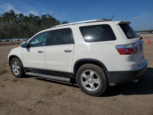 1GKLRLED9AJ164105 - 2010 GMC ACADIA SLE WHITE photo 2