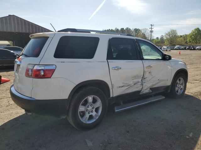 1GKLRLED9AJ164105 - 2010 GMC ACADIA SLE WHITE photo 3