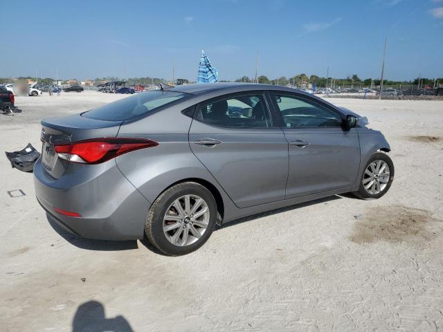 5NPDH4AE2EH499468 - 2014 HYUNDAI ELANTRA SE GRAY photo 3