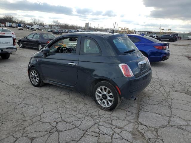 3C3CFFKR4HT671491 - 2017 FIAT 500 POP GRAY photo 2