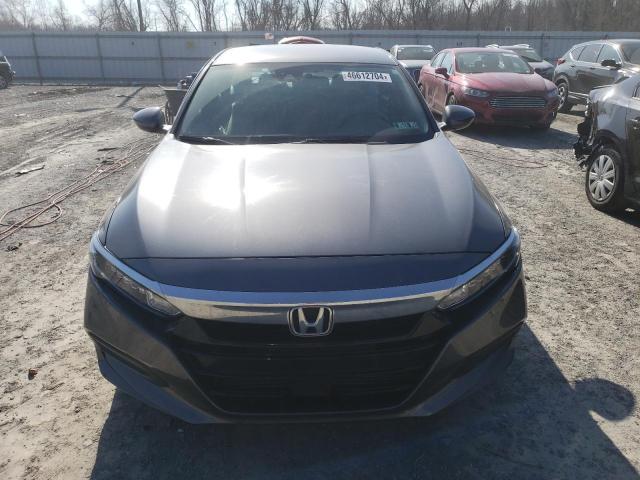 1HGCV1F12JA061139 - 2018 HONDA ACCORD LX GRAY photo 5