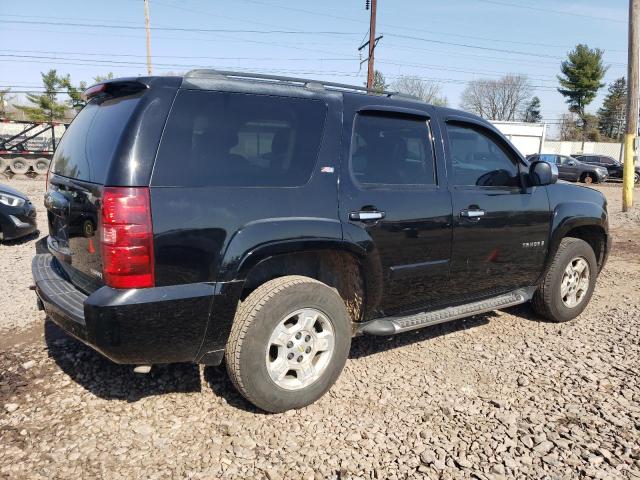 1GNFK13087R351340 - 2007 CHEVROLET TAHOE K1500 BLACK photo 3