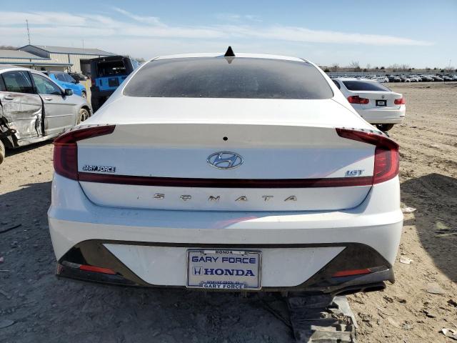 5NPEJ4J28LH004363 - 2020 HYUNDAI SONATA SEL PLUS WHITE photo 6