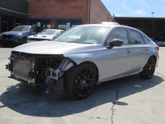 2HGFE2F53NH538951 - 2022 HONDA CIVIC SPORT 银色 照片 2