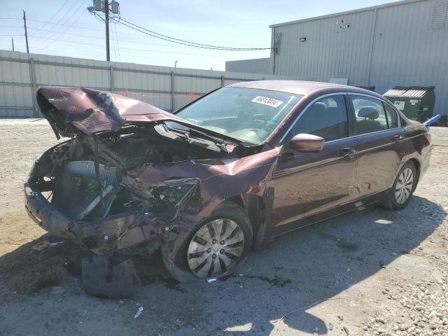 1HGCP26308A133824 - 2008 HONDA ACCORD LX BURGUNDY photo 1