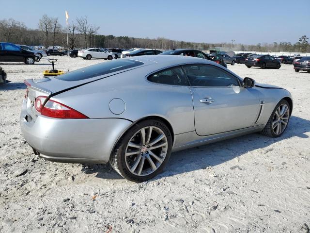 SAJWA43C389B22769 - 2008 JAGUAR XKR SILVER photo 3