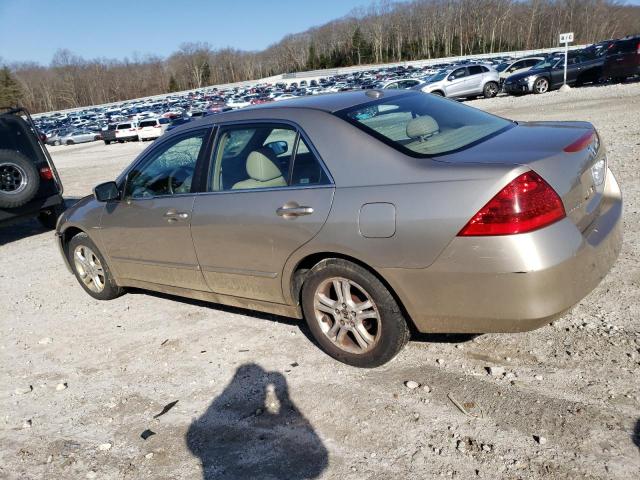 1HGCM56826A093605 - 2006 HONDA ACCORD EX GOLD photo 2