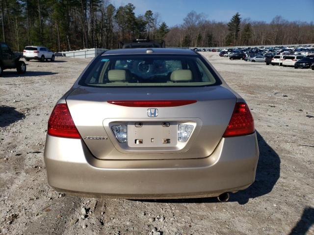 1HGCM56826A093605 - 2006 HONDA ACCORD EX GOLD photo 6