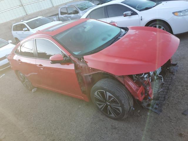 2HGFC1F74HH652866 - 2017 HONDA CIVIC EXL 红色 照片 4