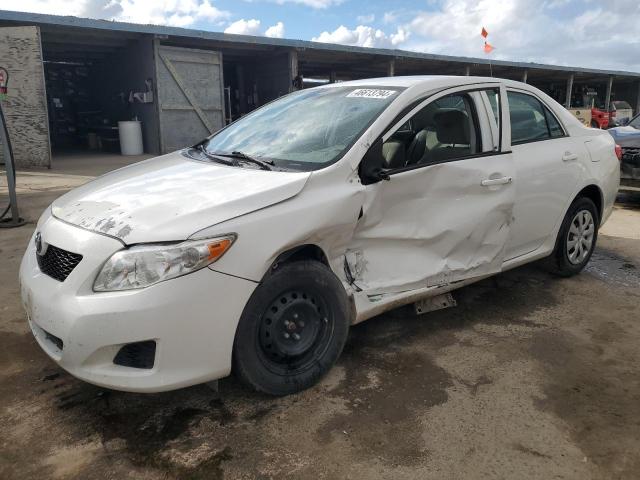 1NXBU4EE0AZ323043 - 2010 TOYOTA COROLLA BASE WHITE photo 1