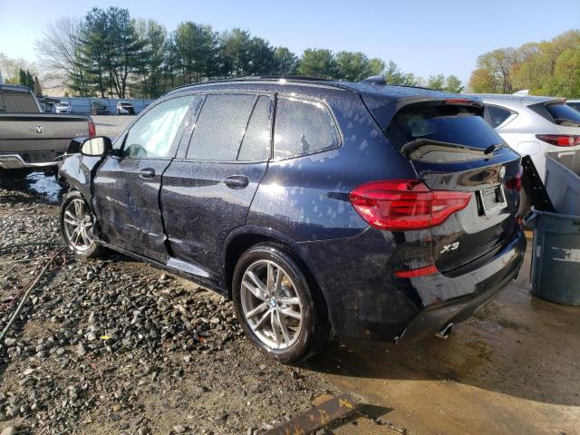 5UXTR9C58KLR06248 - 2019 BMW X3 XDRIVE30I BLACK photo 2