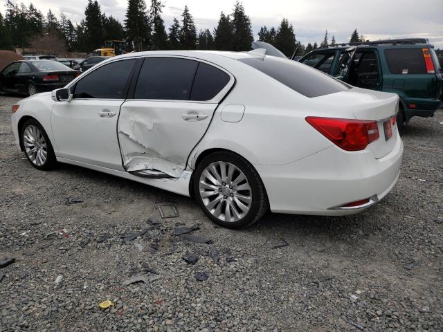 JH4KC1F58FC001430 - 2015 ACURA RLX TECH WHITE photo 2