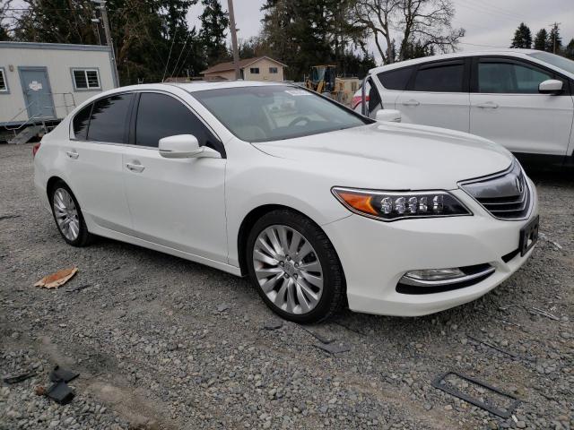 JH4KC1F58FC001430 - 2015 ACURA RLX TECH WHITE photo 4