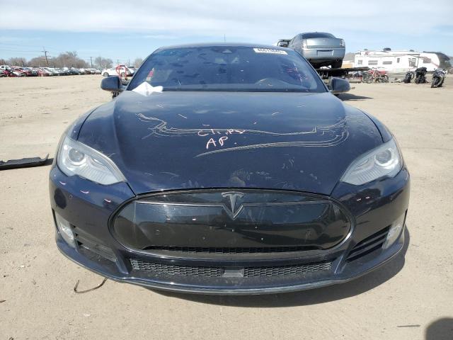 5YJSA1H25EFP65568 - 2014 TESLA MODEL S BLUE photo 5