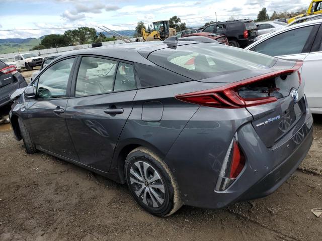 JTDKAMFP5M3178198 - 2021 TOYOTA PRIUS PRIM LE GRAY photo 2