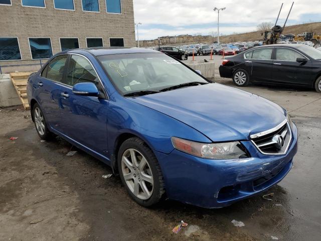 JH4CL96865C005651 - 2005 ACURA TSX BLUE photo 4