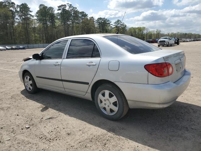 1NXBR32E08Z023514 - 2008 TOYOTA COROLLA CE SILVER photo 2