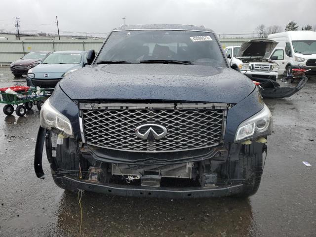 JN8AZ2NC8H9431707 - 2017 INFINITI QX80 BASE BLUE photo 5