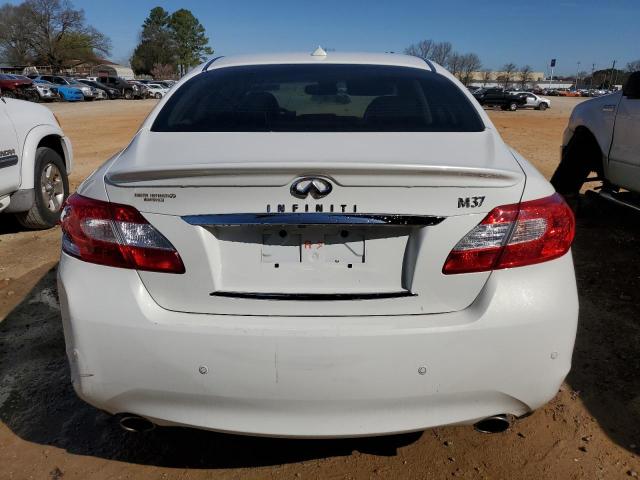 JN1BY1AP2DM514744 - 2013 INFINITI M37 WHITE photo 6